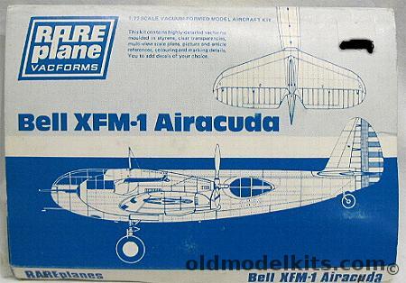 Rareplane 1/72 Bell XFM-1 Airacuda plastic model kit